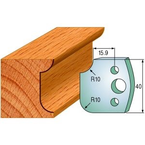PAIR OF KNIVES HL 40X4mm