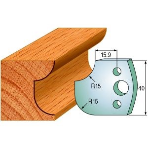 PAIR KNIVES HL 40X4mm
