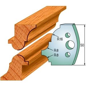 PAIR KNIVES HL 50x4mm
