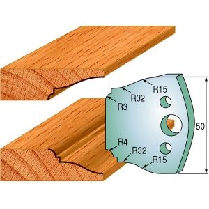 PAIR KNIVES HL 50X4mm
