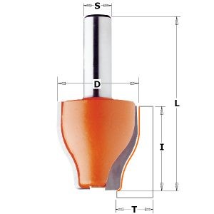VERTICAL RAISED PANEL BIT S=12,7 D=38X38 -A-