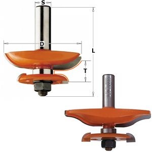 JNR RAISED PANEL W/BACK CUTTER S=12,7 D=63,5