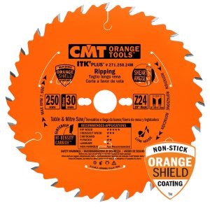 ITK PLUS RIP AND CROSSCUT SAW BLADE HW 250X2.4/1.6X30 Z24 ATB+S