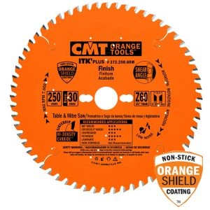 ITK PLUS FINISH SAW BLADE HW 160X1.7X20(+16) Z=40 ATB+SHEAR