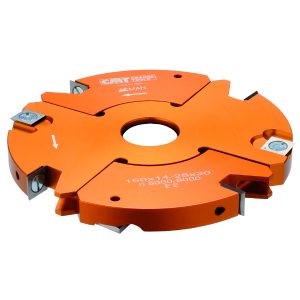 2 PIECE ADJUSTABLE GROOVING CUTTER HEAD SET HW D=170X20-39X40