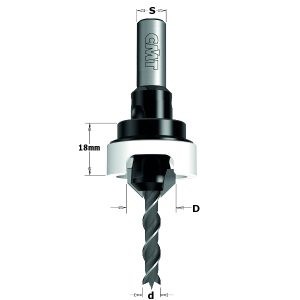 DRILL BIT WITH 45