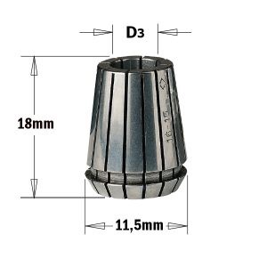 ER16 PRECISION COLLET D=9
