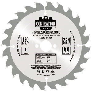 3-PC SAW BLADE PACK 190×2.2/1.4×30 Z24+24+40 ATB
