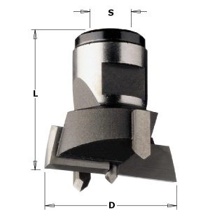 BORING BIT HW INTERCHANG. D=35X30 S=M12X1 LH