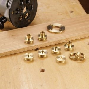 7-BUSHING TEMPLATE GUIDE KIT (10 PCS) FOR ROUTERS