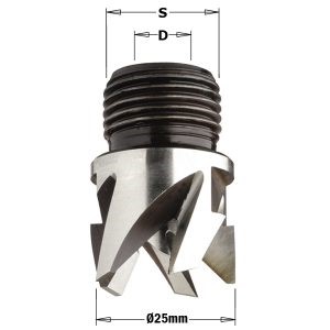 PLUG CUTTER HS D= 8,2 Z4 S=21X14F,1 RH