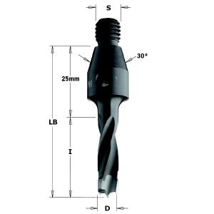 DOWEL DRILL HW D=12X40 S=M10/30 LH