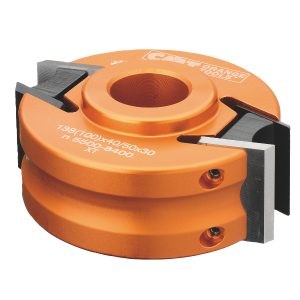 CUTTER HEAD WITH LIMITORS D=100X40X30 (STE)
