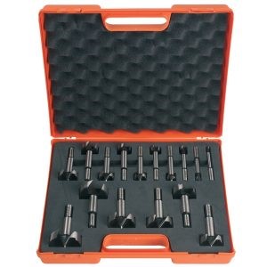 FORSTNER BIT SET WITH CASE 16-PCE HL S=3/8′ RH