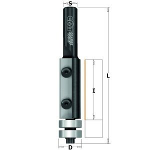 STRAIGHT BIT W/KNIVES HM S=12 D=19X50 Z2 RH