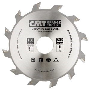 GROOVING SAW BLADE D=150X3X35 Z=12 FLAT