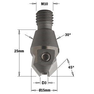 COUNTERSINK HW D=4/16 S=M10/30 LH