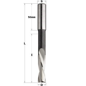 TWISTED SLOT MORT.BIT SP D=16X170 S=16X50 RH