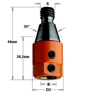 ADAPTOR S=M10/30 D=8 RH