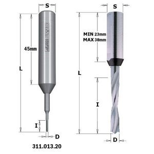 SOLID HW DOWEL DRILL D=8X70 S=10X34 LH