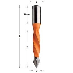 THROUGH HOLE DOWEL DR. HW S=10X20 D=8X70 RH