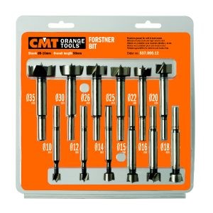 FORSTNER BIT SET WITH CASE 12-PCE HL S=8-10 RH