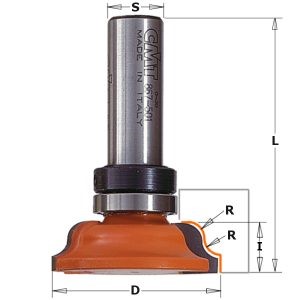 MOLDING BIT ‘LONNIE BIRD’ HM S=12 D=54.05 R=4
