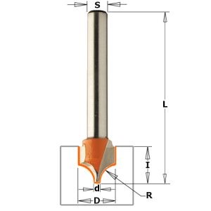 CLASSICAL BEAD BIT HW S=6,35 D=10X10