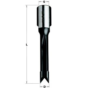 SLOT & MORTISE BIT HL Z2 D=16X100 RH