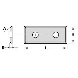 HWM-KNIFE 49.5X9X1.5