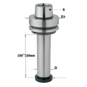 CUTTER ARBOR W/HSK-F63 SHANK ARBOR 40X100mm