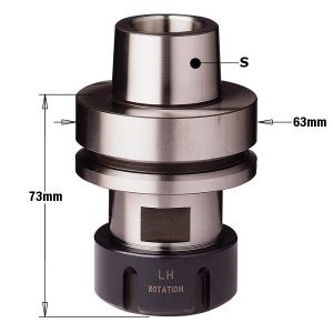 CHUCK FOR ER32 COLLET S=HSK-F63 RH