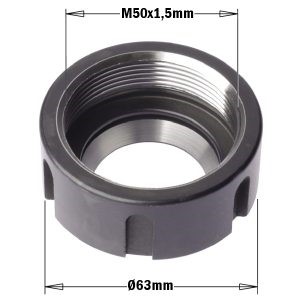 CLAMPING NUT FOR 183.201/310 LH