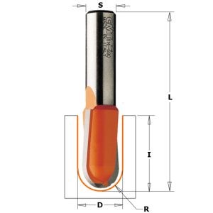 ROUND NOSE BIT SOLID HW S=6,35 D=3,2X9,5