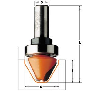 LETTER.BIT 60DEG W/BRNG HW S=12,7 D=28,5X19