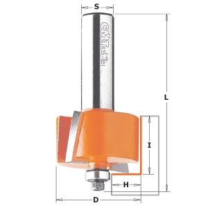 RABBETING BIT W/BRNG HW S=6,35 D=34,9X12,7