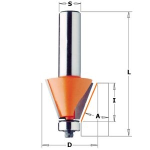 CHAMFER BIT HW S=12,7 D=31X22