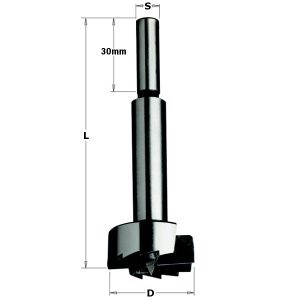 FORSTNER BIT -SP- S=3/8 D=1/4 RH