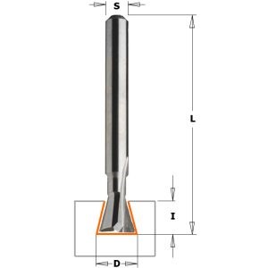 DOVETAIL BIT HW S=6 D=5,3X4 17 DEG HOFFMANN W1