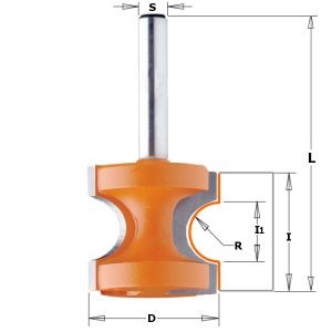BULL NOSE BIT HW S=12 D=22,2X19