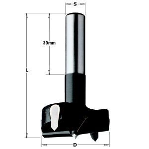 HW BORING BIT WITH PARALLEL SHANK Z2+2 S=8X30 D=40X60  RH