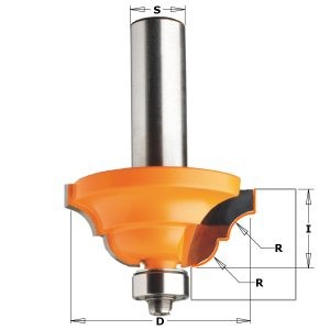 CLASSICAL OGEE BIT HW S=12,7 D=42,8X18,5