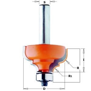 CLASSICAL OGEE BIT HW S=12 D=35X18,5