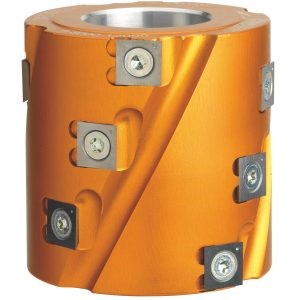 HW SPIRAL GROOVE CUTTER HEAD Z12 D=62X80X30