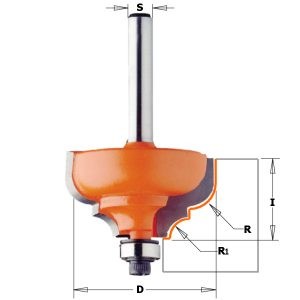 CLASSICAL OGEE BIT HW S=6,35 D=28,7X13