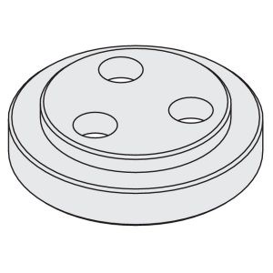 FLANGE FOR CHUCK WITH ARBOR 30MM (M)