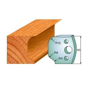 PAIR KNIVES HL 40x4mm