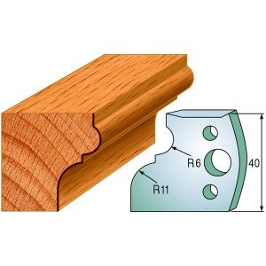 PAIR KNIVES HL 40x4mm