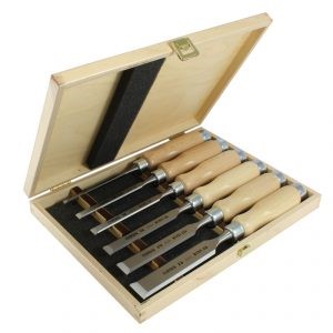 Narex Clear Beech 6 piece Chisel set