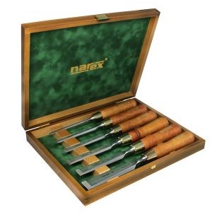 Narex Premium Polished Bevel Edge Chisel 6 Piece Set